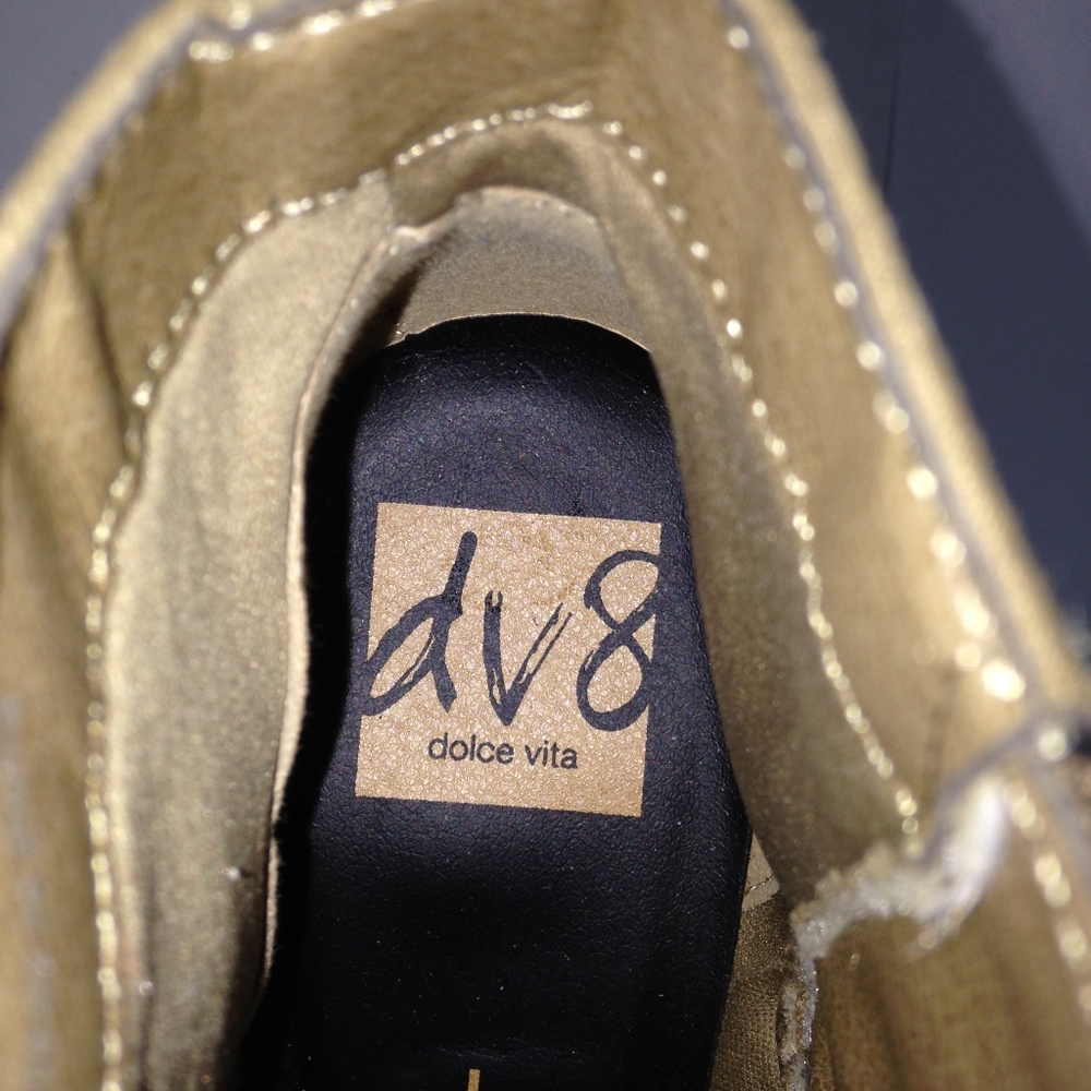 dv8 dolce vita contrast stitch braided booties 7 - Picture 10 of 13